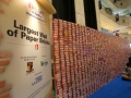 Largest Wall Made Of Paper Bricks