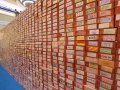 Largest Wall Made Of Paper Bricks