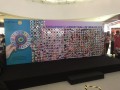 largest wall made of weaved cds (3)