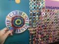 largest wall made of weaved cds (8)