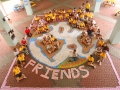 Largest Logo Made Of Tissue Packs
