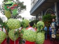 Longest Dragon Dance Made Of Pineapple Lanterns