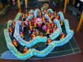 Longest Dragon Dance Made Of Plastic Bottles