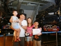 Family With The First Box Of Mooncakes Made In A Cable Car
