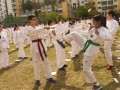 Most Number Of People In A Board-Kicking Sequence