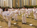 Most Number Of People In A Board-Kicking Sequence