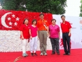 Largest National Flag Made Of Plastic Bag Flowers