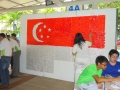 Largest National Flag Made Of Straw Hearts