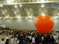 Most Number Of People Passing A Giant Ball