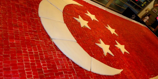 Largest National Flag Made Of Cookies