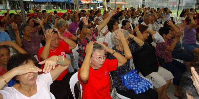 Most Number Of People Doing Chair Calisthenics Most Number Of People Doing Chair Calisthenics