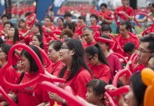 Largest Mass Walk With Balloons