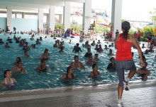 Largest Mass Aqua Aerobics
