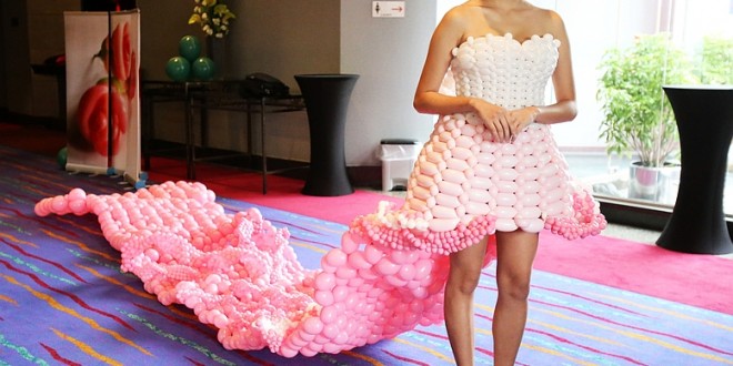Longest Balloon Dress