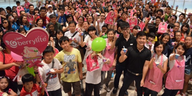 Most Number Of People Eating Yogurt Together