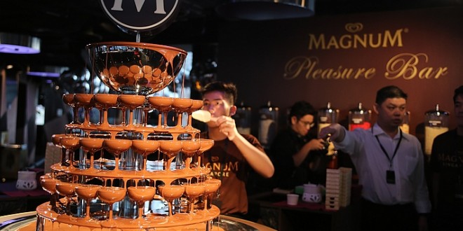 Largest Chocolate Glass Pyramid