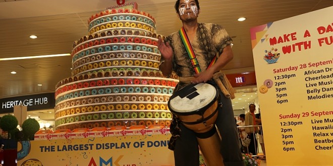 Largest Display Of Donuts