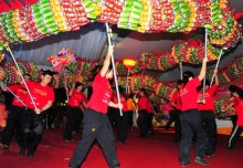Longest Dragon Dance Made Of Drink Cans