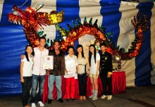 Longest Dragon Sculpture Made of Compact Discs