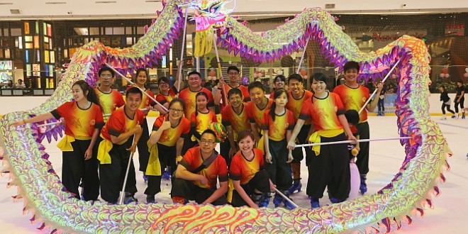 First Dragon Dance On Ice