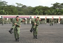 Largest Mass Fireman Carry