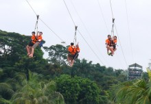 Most Number Of Flying Fox Rides In 5 Hr