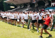 Largest Frisbee Wave
