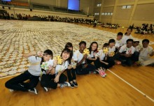 Largest Display Of Origami Hearts