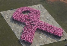 Largest Human Formation Of A Ribbon