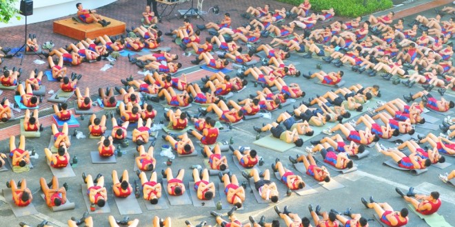 Most Number of People Doing 1,000 Sit-Ups Together