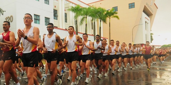 Most Number Of People Running In Synchronised Steps