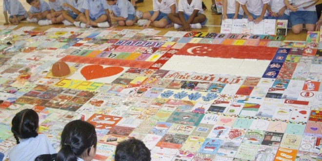 Largest Display Of Voice Embedded Cards