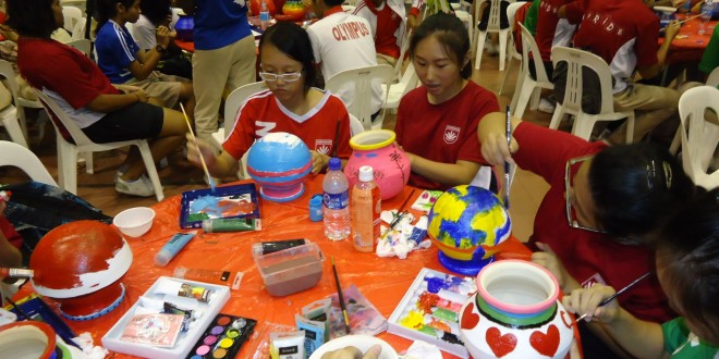 Most Number Of People Painting Clay Pots Together