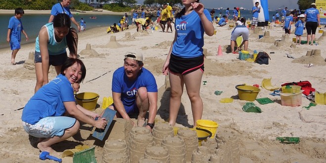 Most Numbers Of Sandcastles Built At One Location