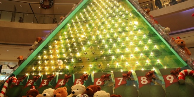 Largest Galton Christmas Tree