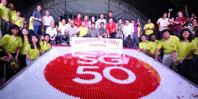 Largest Logo Made Of Ping Pong Balls