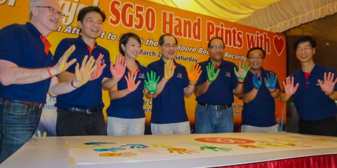 Longest Handprint Banner