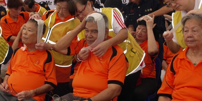 Most Number Of Head Bandages Done In 30 Mins