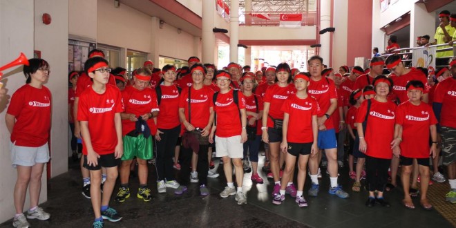 Largest Mass Walk With Headbands