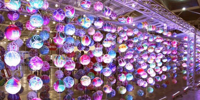 Largest Display Of Handpainted Lanterns