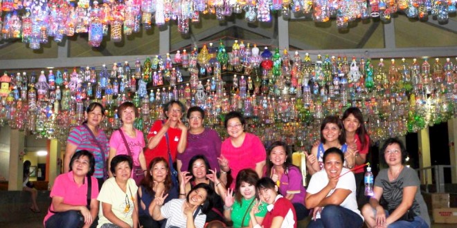 Largest Display Of Lanterns Made Of Plastic Bottles