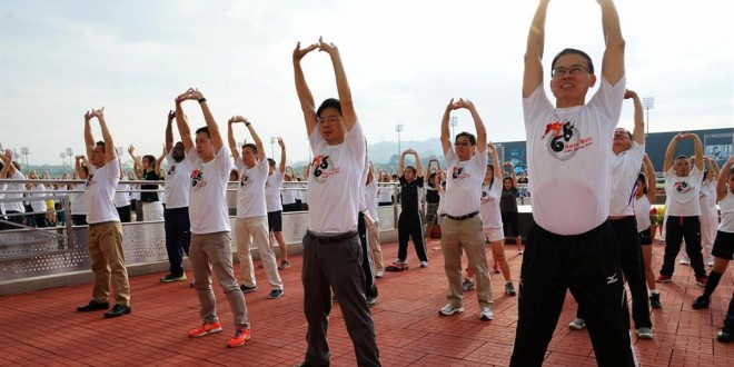 Largest Mass Qigong Display