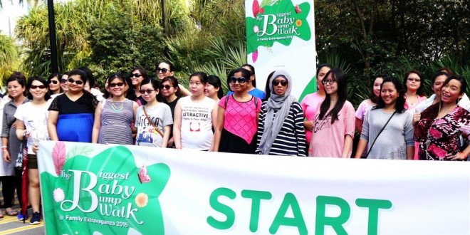 Largest Mass Walk By Pregnant Women
