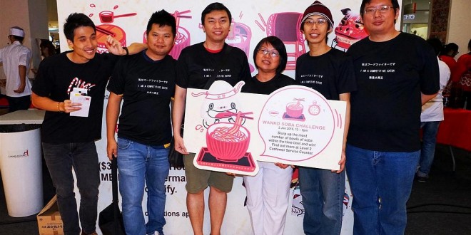 Fastest Eating Of Wanko Soba In 3 Mins