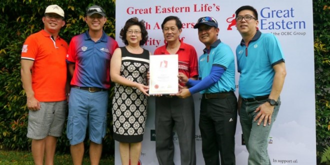 Largest Number Of Golfers Teeing Off Simultaneously At A Golf Course