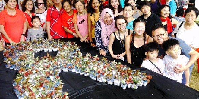 Largest Logo Made Of Terrariums