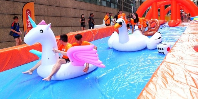 Longest Street Waterslide