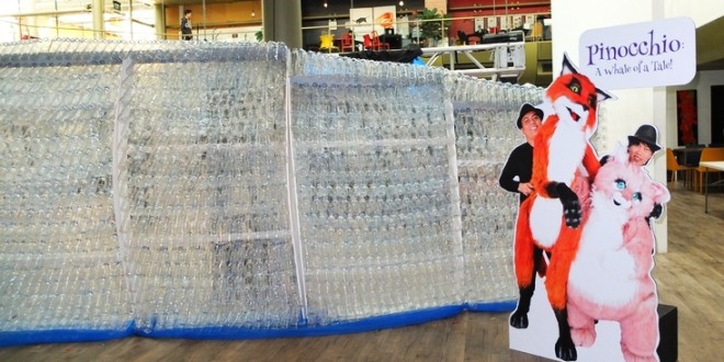 Largest Theatrical Prop Made Of Plastic Bottles