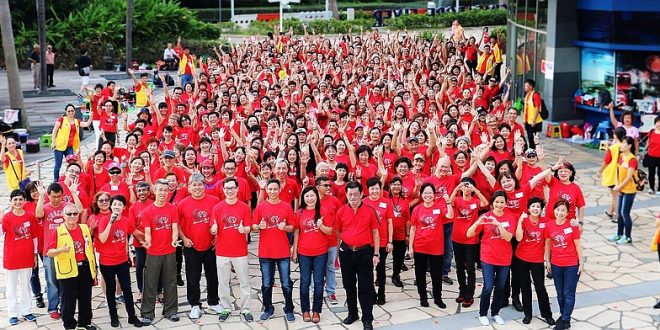 Largest Mass Samba Dance