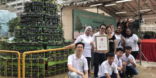Tallest Christmas Tree Made Of Bottled Plants